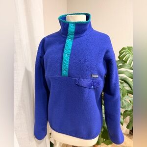 Vintage Patagonia Synchilla Snap-T Fleece Pullover | Made in Jamaica | Women’s M